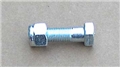 2) BOLT & LOCK NUT (8req)