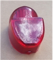 28) REAR STOP & TAIL LIGHT LENS  MK1-MK3 SPIT (2req)