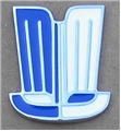 32) TRIUMPH SHIELD BADGE MK1 GT6