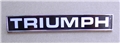 4e) TRIUMPH BADGE MK3 SPIT from FDU75,001
