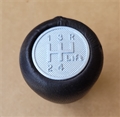 13h) GEAR KNOB NON O/D  LEATHER 1500 from FM28,001 (1975)