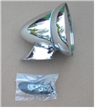 39b) BULLET MIRROR 4.5" HEAD MK1-MK3 SPIT dealer option