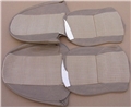 13m) BEIGE HOUNDSTOOTH SEAT COVER KIT 1500 1977-1980