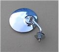 39d) LUCAS STYLE FENDER MIRROR (round convex mirror) RH MK1-MK3 SPIT