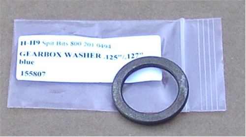 28a) THRUST WASHER .125&quot;/.127&quot; blue 1500 from FM28,001 (1975)