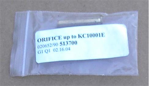 23g) JET ORIFICE GT6 MK1 up to KC10,001E