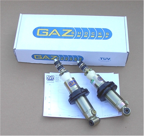 8c) GAZ FRONT SHOCK ABSORBER (pair) with adjustable seat GT6