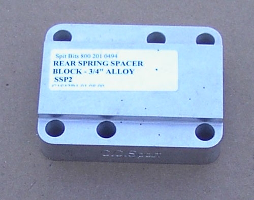 37d) SPRING LOWERING 1&quot; SPACER