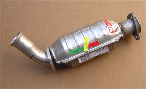 6a) CATALYTIC CONVERTER California 1500 with catalytic converter