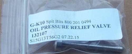 67) OIL PRESSURE RELIEF VALVE  MK1-MK3 SPIT