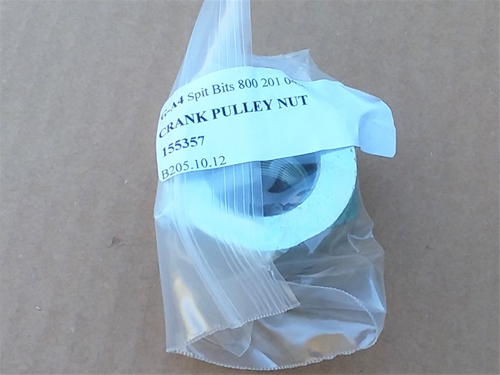 86) CRANK PULLEY NUT MK4/1500