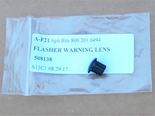 17) FLASHER WARNING LENS MK1-MK3 SPIT