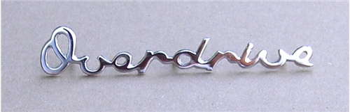 4d) OVERDRIVE BADGE MK1-MK3 SPIT O/D