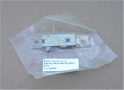 21) TRUNK LOCK MECHANISM MK1-MK3 SPIT
