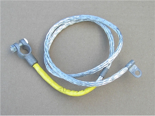 1) BATTERY CABLE NEGATIVE GT6